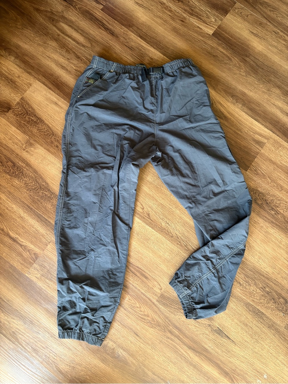 Y2K GorpCore Utility Cargo Nylon Pants XL